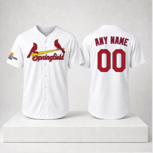 Springfield Cardinals Home White Jersey 2026 Giveaway