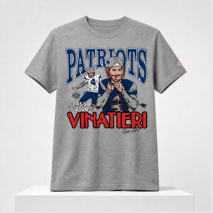 Drake Maye Adam Vinatieri Patriots Class Of 2026 Shirt