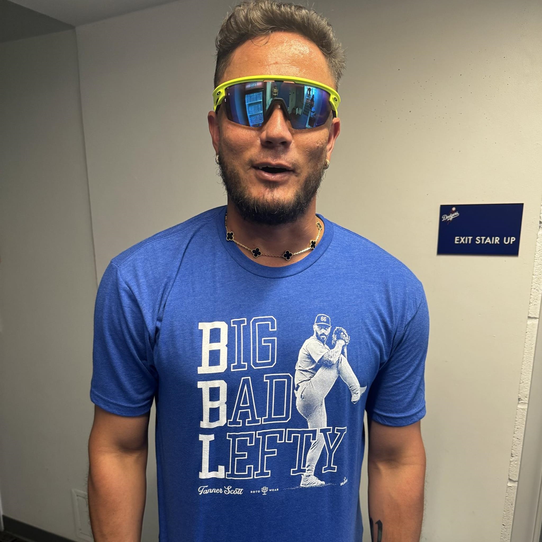 Miguel Rojas Big Bad Lefty Tanner Scott Shirt 6 Miguel Rojas Big Bad Lefty Tanner Scott Shirt 1 2 1