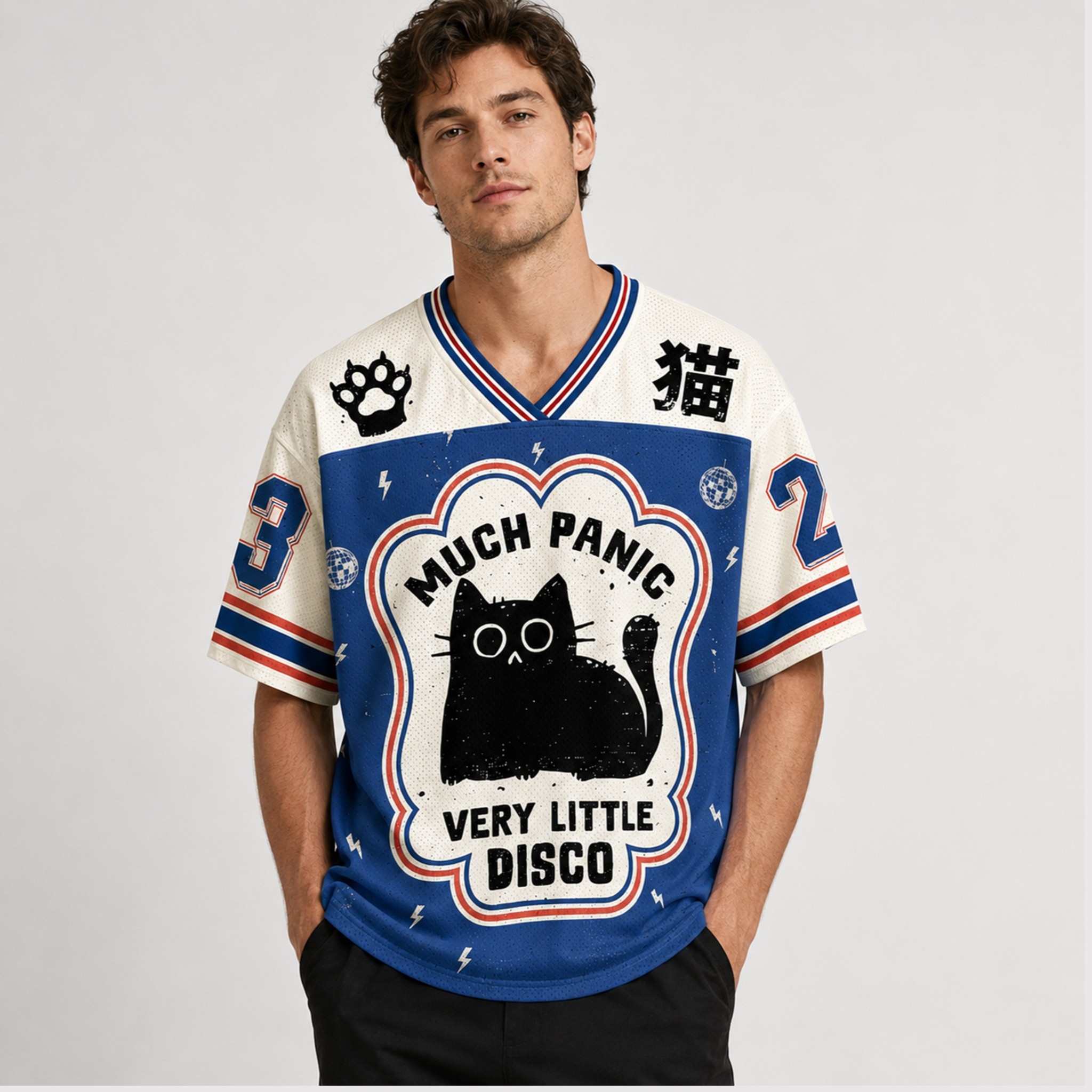 Much Panic Very Little Disco Cat 2026 Jersey 1 1 1