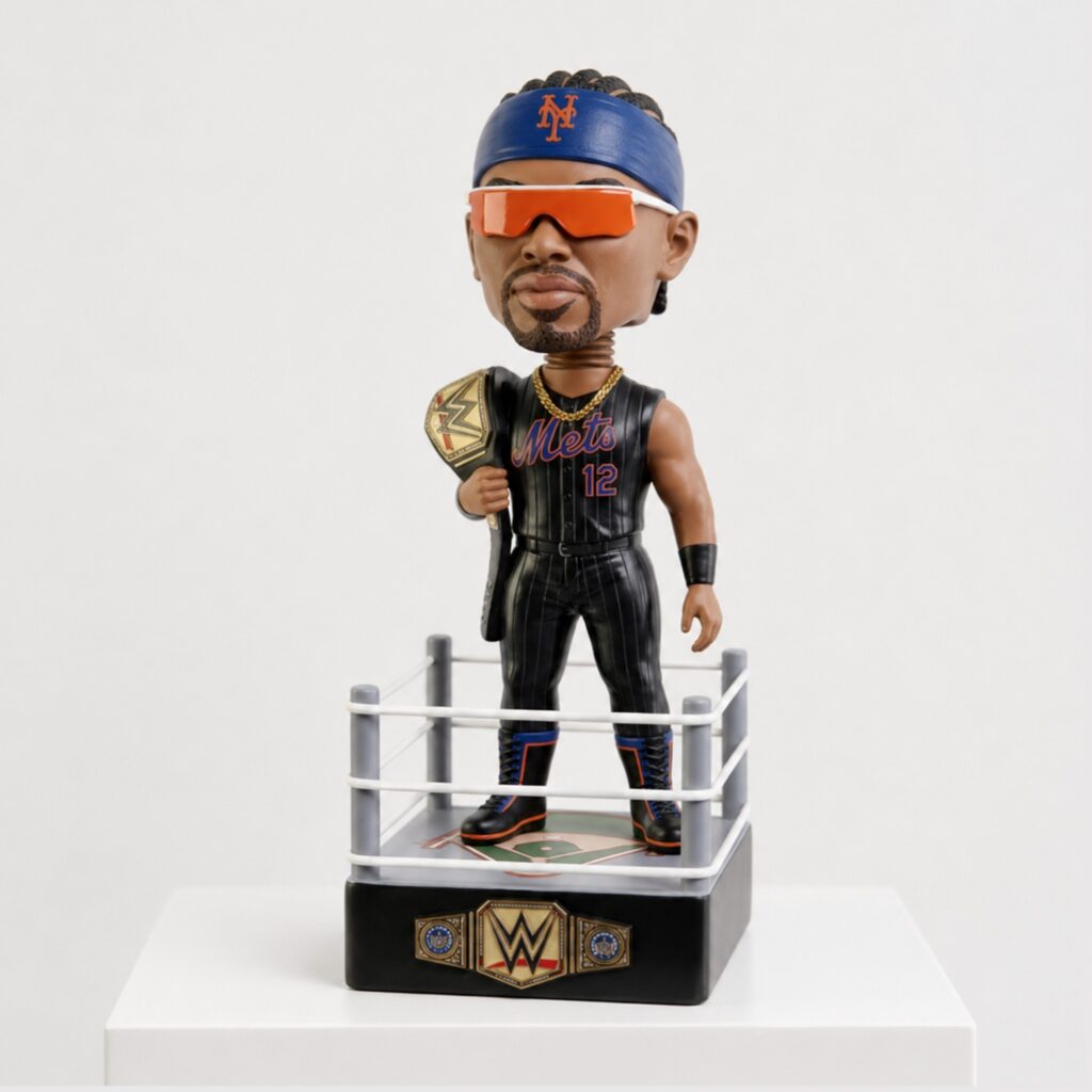 2026 NY Mets Francisco Lindor Bobblehead Giveaway - Bigfirefashion