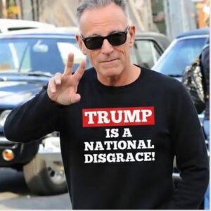OWy3xXM2 Bruce Springsteen Trump Is A National Disgrace Sweatshirt 1 1 1