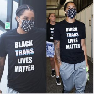 TYYzdyaX Gabby Williams Black Trans Lives Matter Shirt 1 1 1