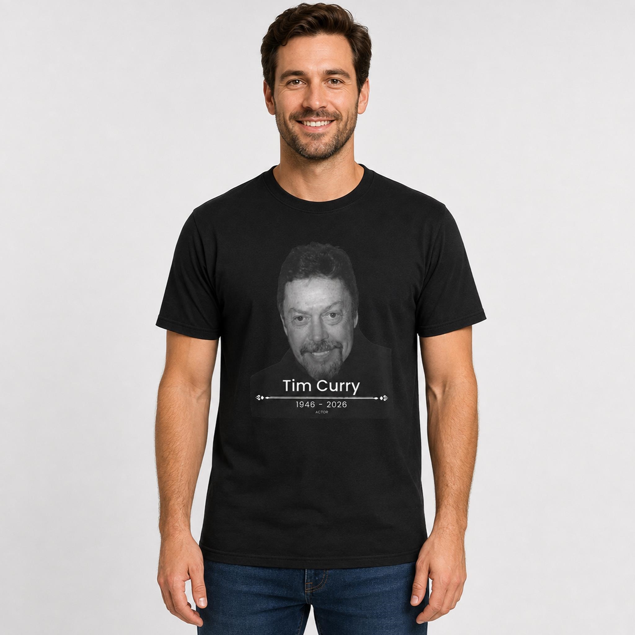 Tim Curry Rip 1946 2026 Actor Shirt 4 Tim Curry Rip 1946 2026 Actor Shirt 1 2 1