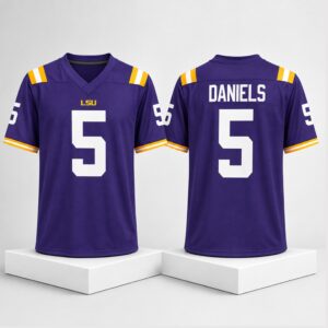 Jayden Daniels Purple LSU Tigers 2026 Jersey