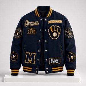 Brewers Baseball 2026 Coat Est 1970 Brew Crew Jacket