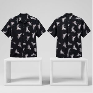 Pete Davidson Flying Crane Hawaiian Shirt