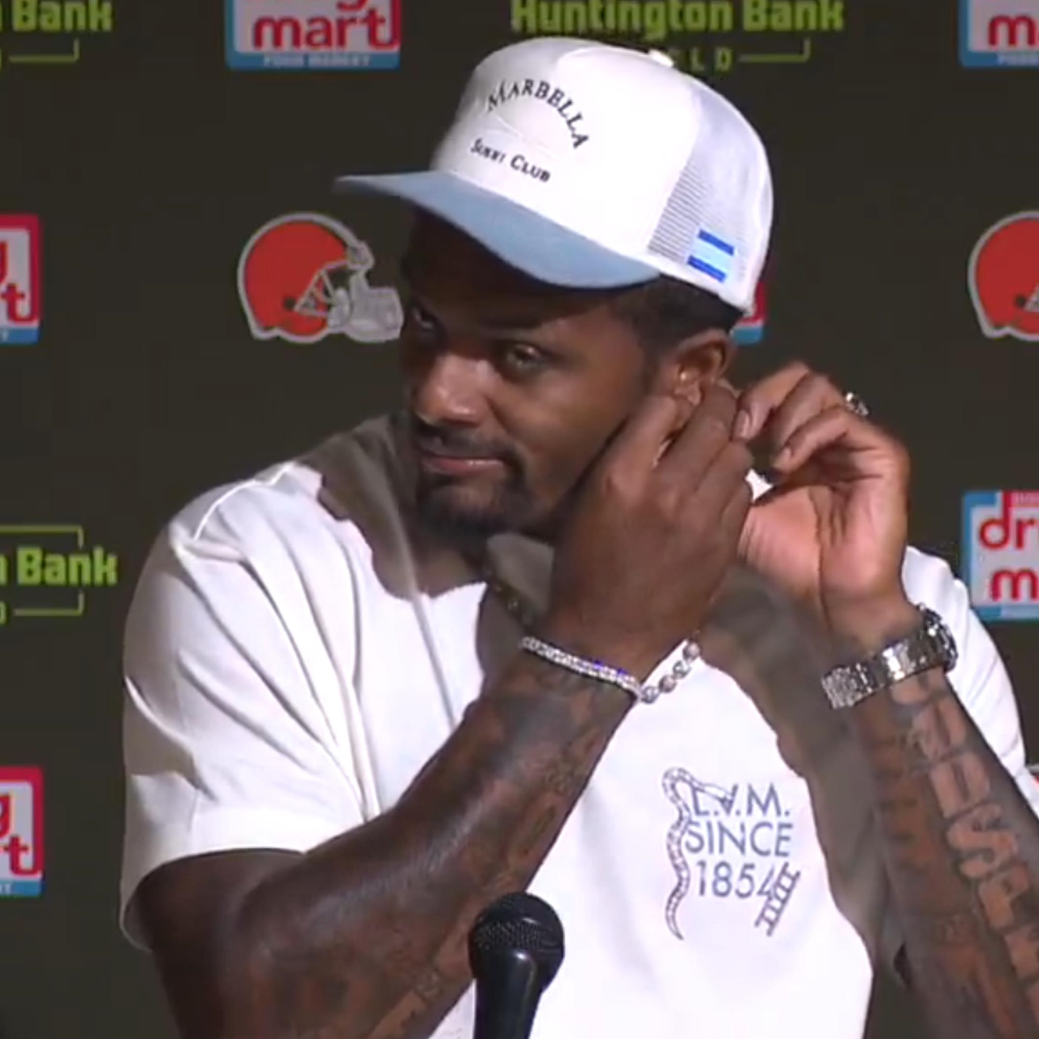 hHy5DXd7 Deshaun Watson Marbella Sushi Club Hat 2 1