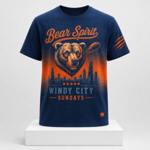 Bears 2026 Bear Spirit Windy City Sundays Shirt