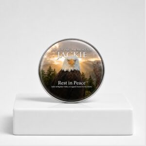 In Loving Memory Of Jackie Rest In Peace 2026 Pin