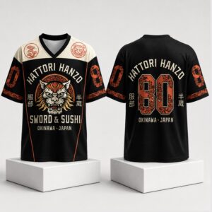 Hattori Hanzo Sword Sushi Okinawa Japan 2026 Jersey