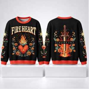 Flower Fireheart Christmas 2026 Ugly Sweater