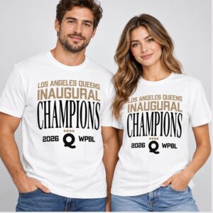 1JBiNXzV LA Queens Inaugural Champions 2026 WPBL Shirt 1 1 1
