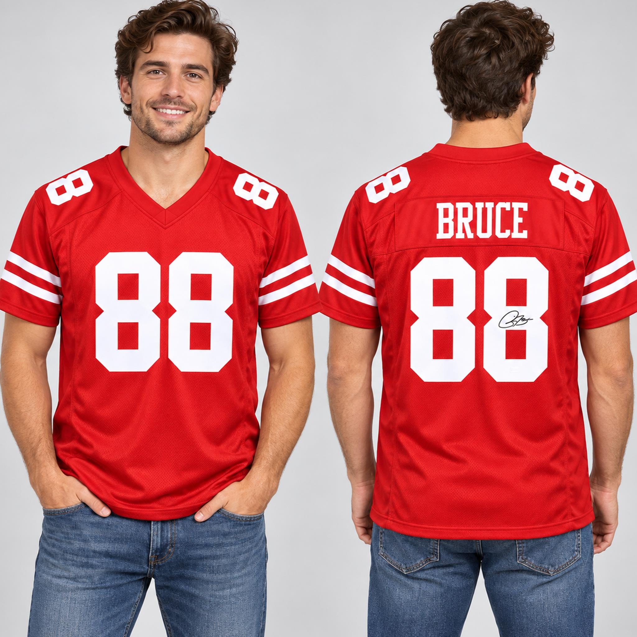 2026 San Francisco 49ers Isaac Bruce 88 Jersey 4 2026 San Francisco 49ers Isaac Bruce 88 Jersey 1 2 1