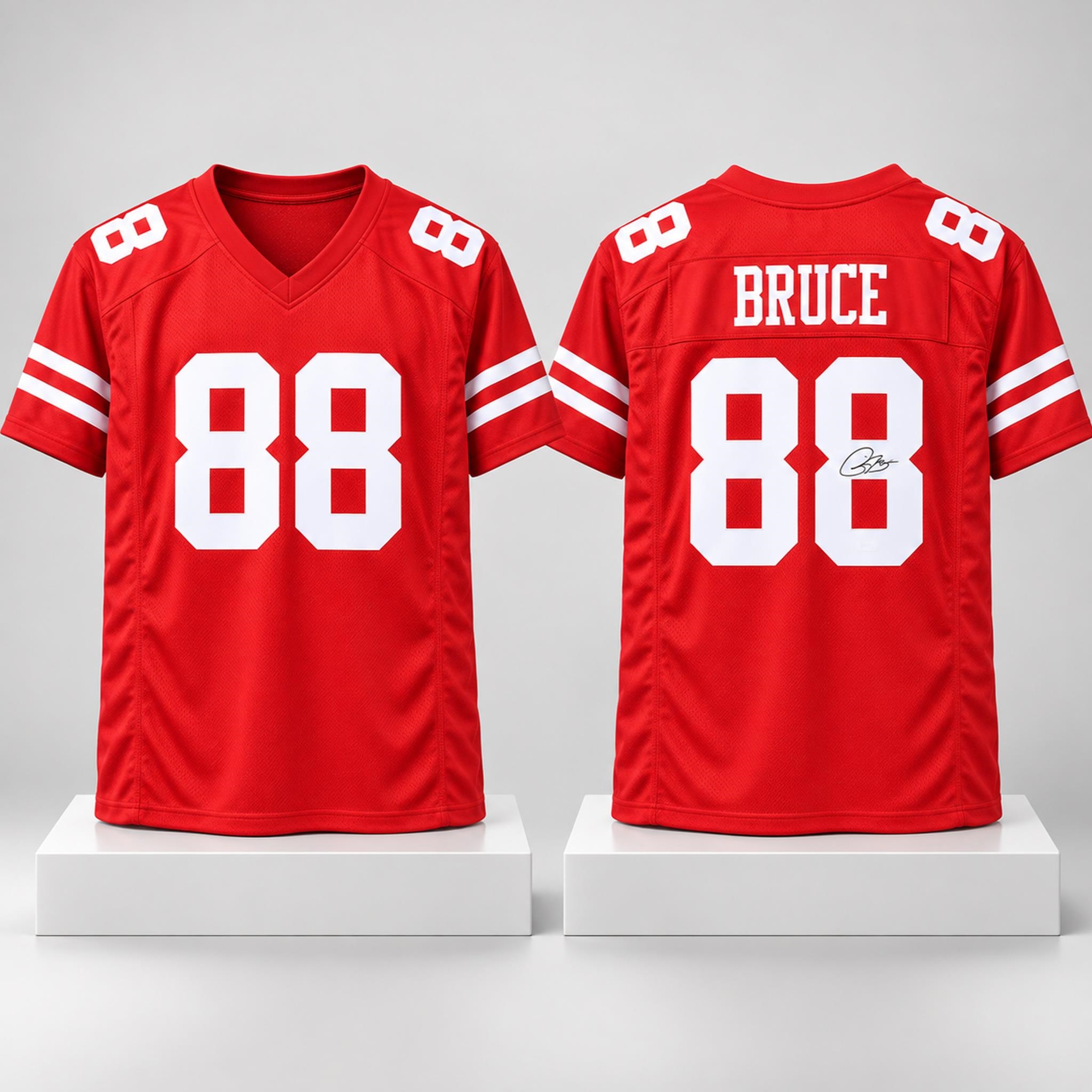2026 San Francisco 49ers Isaac Bruce 88 Jersey 1 2026 San Francisco 49ers Isaac Bruce 88 Jersey 2 1