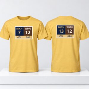 Dave Portnoy MICH 7 12 WMU MICH 13 12 WMU Shirt