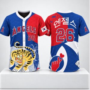 LA Angels Korean Heritage Jersey 2026 Giveaway