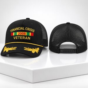 Financial Crisis 2008 Veteran Hat