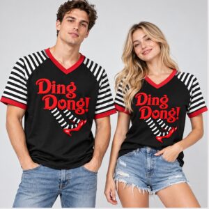 AIvqqGgI Ding Dong Shoes Halloween 2026 V Neck Shirt 1 1 1