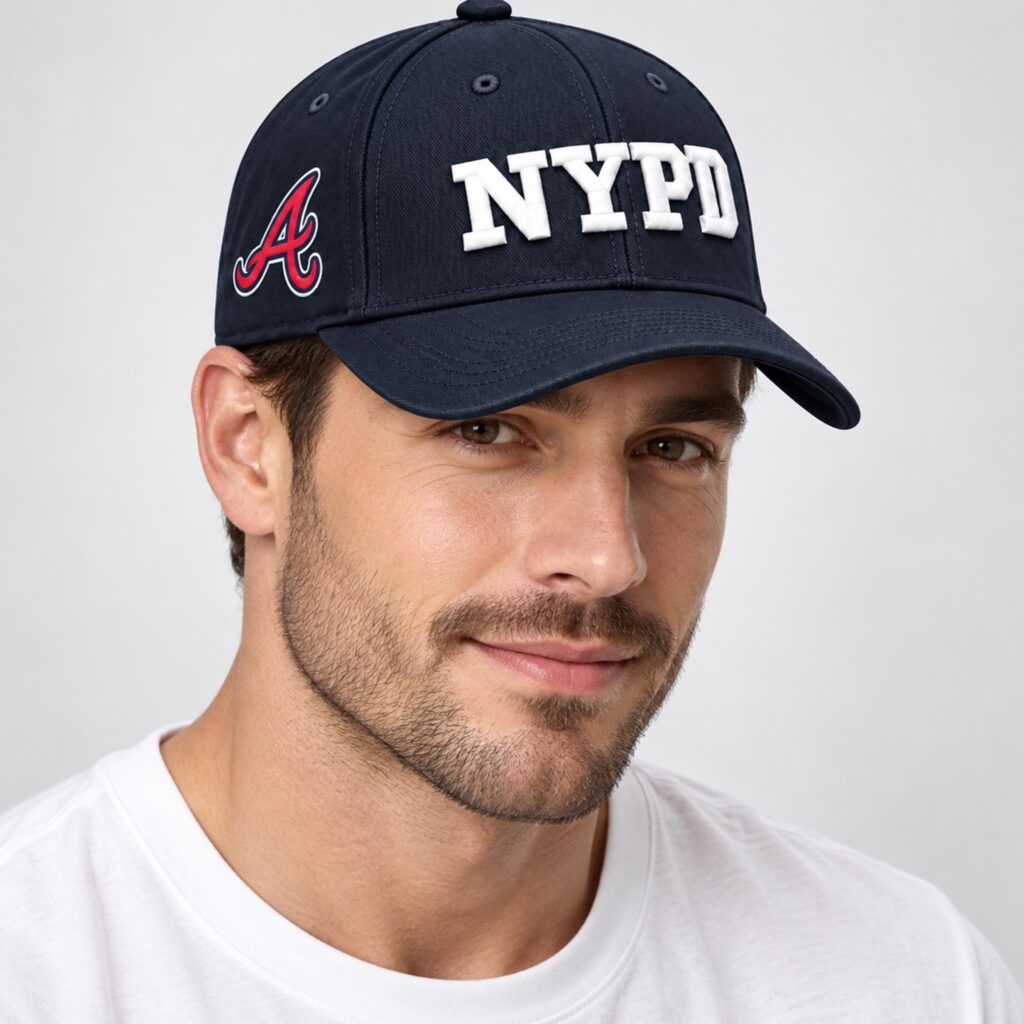 Atlanta Braves NYPD 2026 Hat 1 2 1