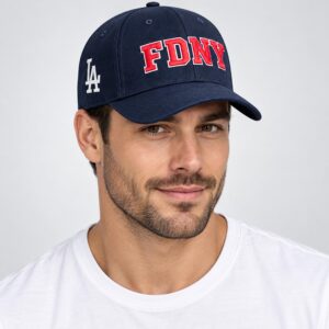 BvVf8gpr Los Angeles Dodgers FDNY 2026 Hat 1 2 1