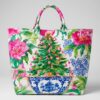 Chinoiserie Christmas Tree 2026 Tote Bag 2 1