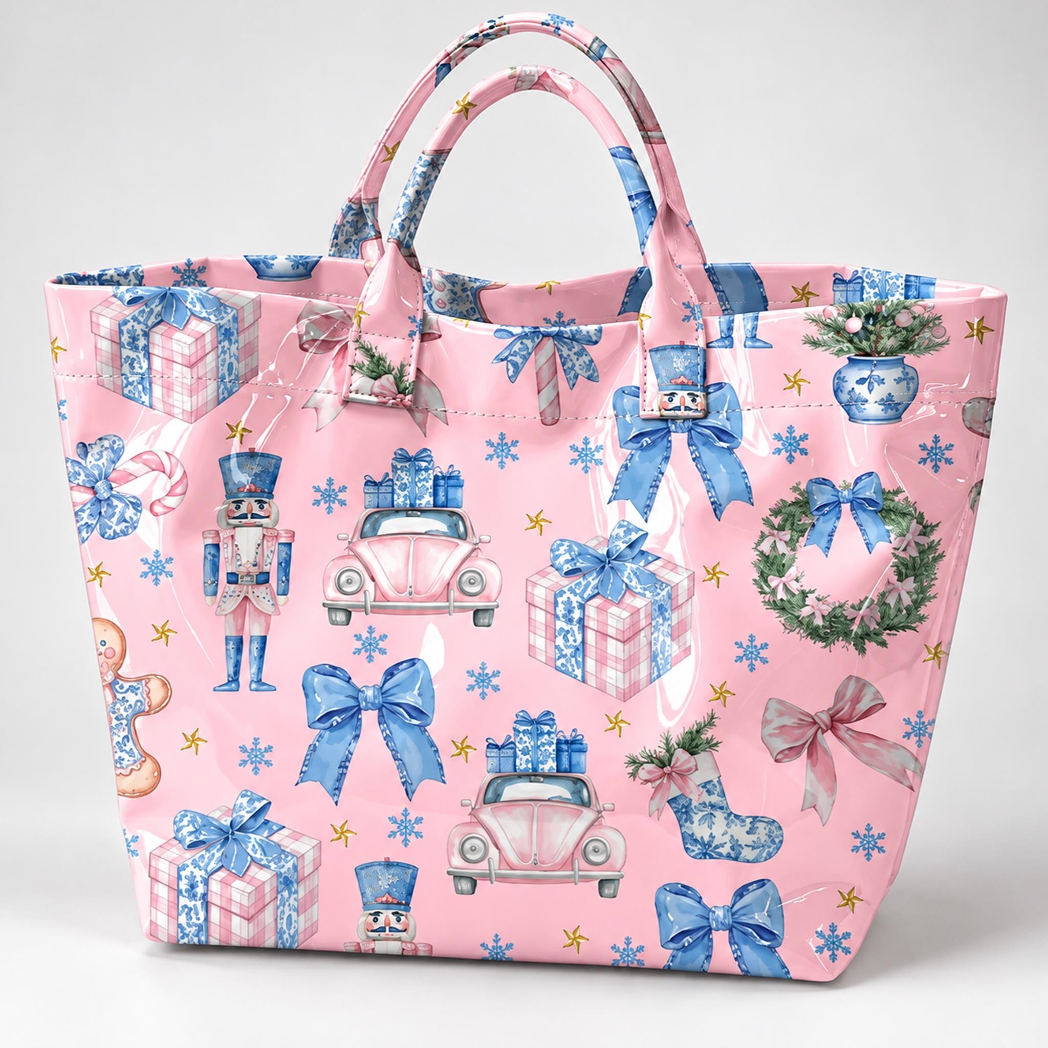 Chinoiserie Nutcracker Christmas 2026 Tote Bag 1 Chinoiserie Nutcracker Christmas 2026 Tote Bag 2 1