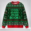 Cool Dads Read Books Christmas 2026 Ugly Sweater 1 1