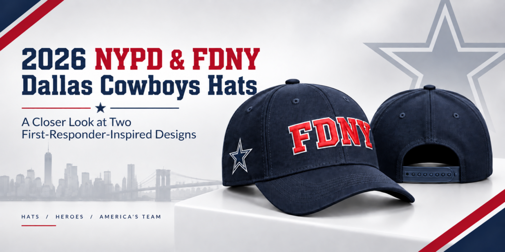 Cowboys NYPD And FDNY Hat Banner Blog