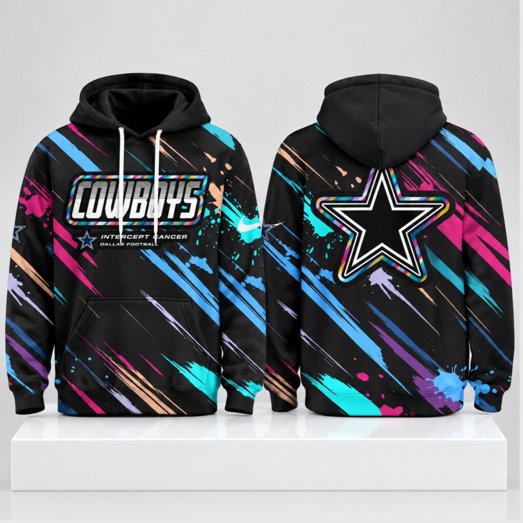 Dallas Cowboys Crucial Catch Hoodie - Bigfirefashion