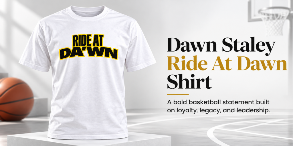 Dawn Staley Ride At Dawn Shirt Banner