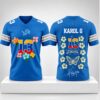 Detroit Lions Karol G Tropitour Viajando Por El Mundo 2026 Jersey 1 1