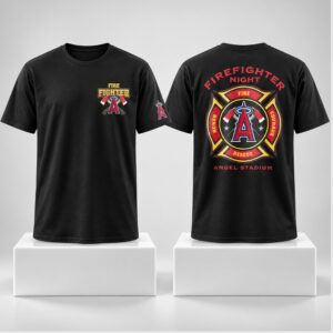 LA Angels Firefighter Appreciation 2026 Shirt Giveaway