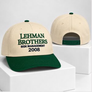 2026 Lehman Brothers Risk Management 2008 Hat