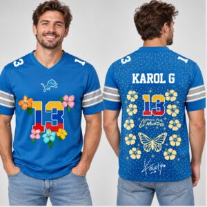 GxDZTIEH Detroit Lions Karol G Tropitour Viajando Por El Mundo 2026 Jersey 1 1 1