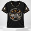 Halloween Home Of The Wicked Witch And Her Pack Of Dogs 2026 V Neck Shirt 2 1