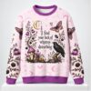 I Find Your Lack Of Whimsy Disturbing Crow Butterfly Halloween 2026 Ugly Sweater 1 1