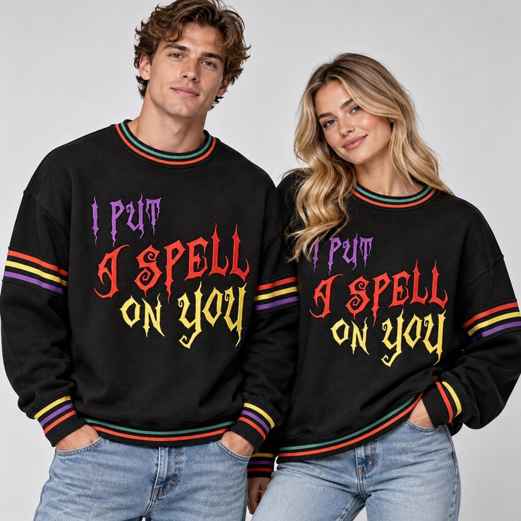 I Put A Spell On You Halloween 2026 Sweater 1 2 1
