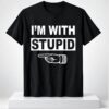 Im With Stupid Foam Finger 2026 Shirt 1 1