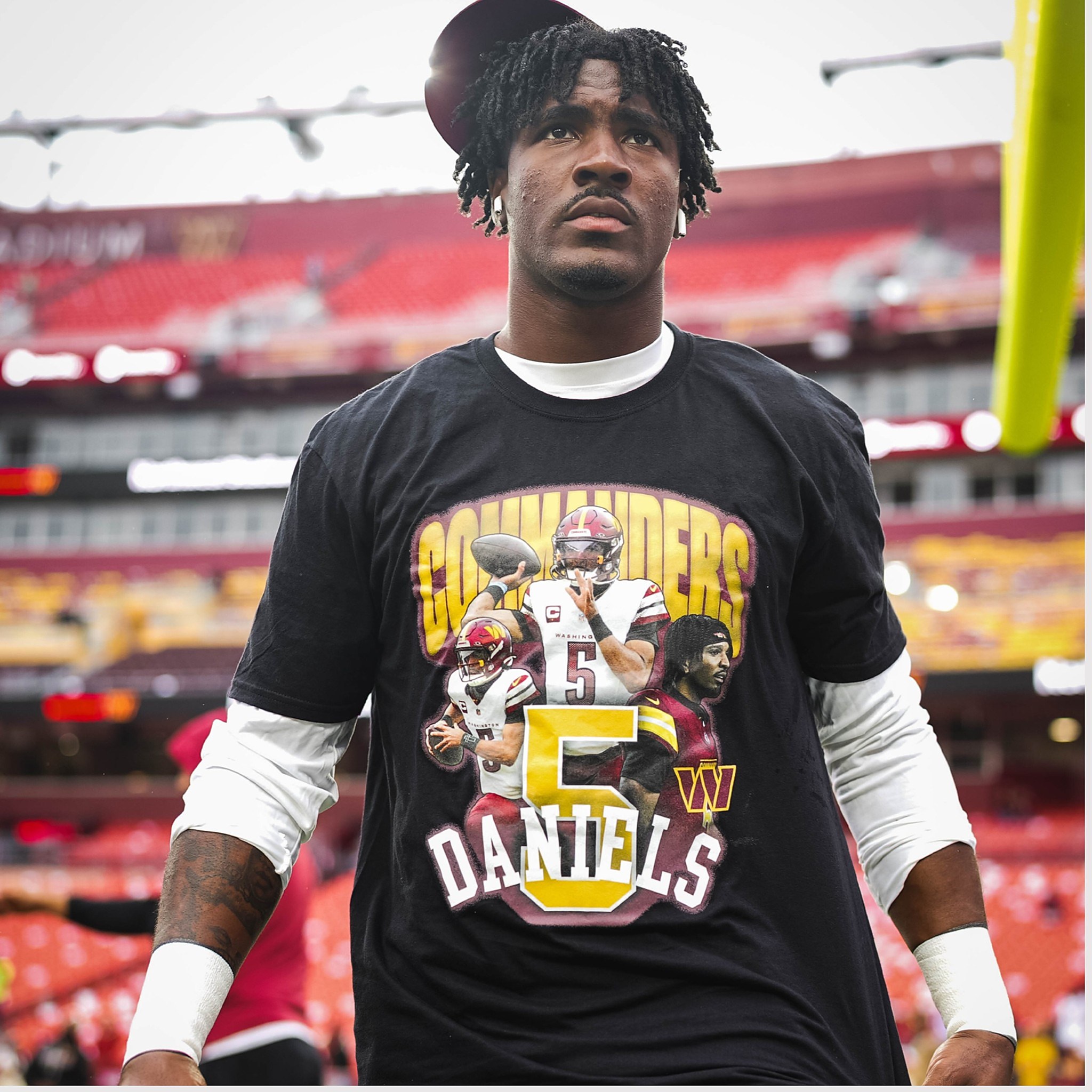 Jayden Daniels Commanders 5 Daniels Shirt 6 Jayden Daniels Commanders 5 Daniels Shirt 1 1