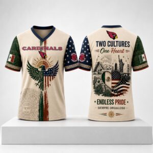 Cardinals Mexican Two Cultures One Heart American Heritage 2026 Jersey