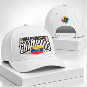 Keider Montero Venezuela 2026 World Baseball Classic Champions Hat