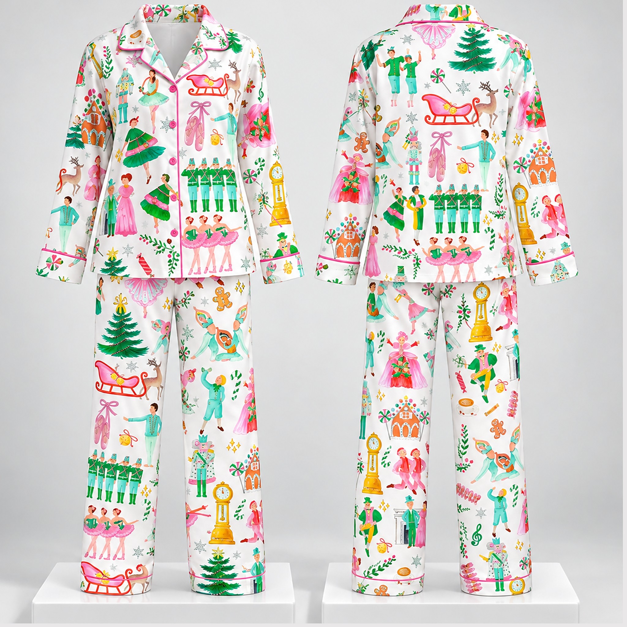Lovely Nutcracker Christmas 2026 Pajamas Set 1 Lovely Nutcracker Christmas 2026 Pajamas Set 1 1