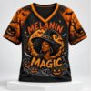 Melanin Magic Halloween 2026 V Neck Shirt 6 Melanin Magic Halloween 2026 V Neck Shirt 1 1
