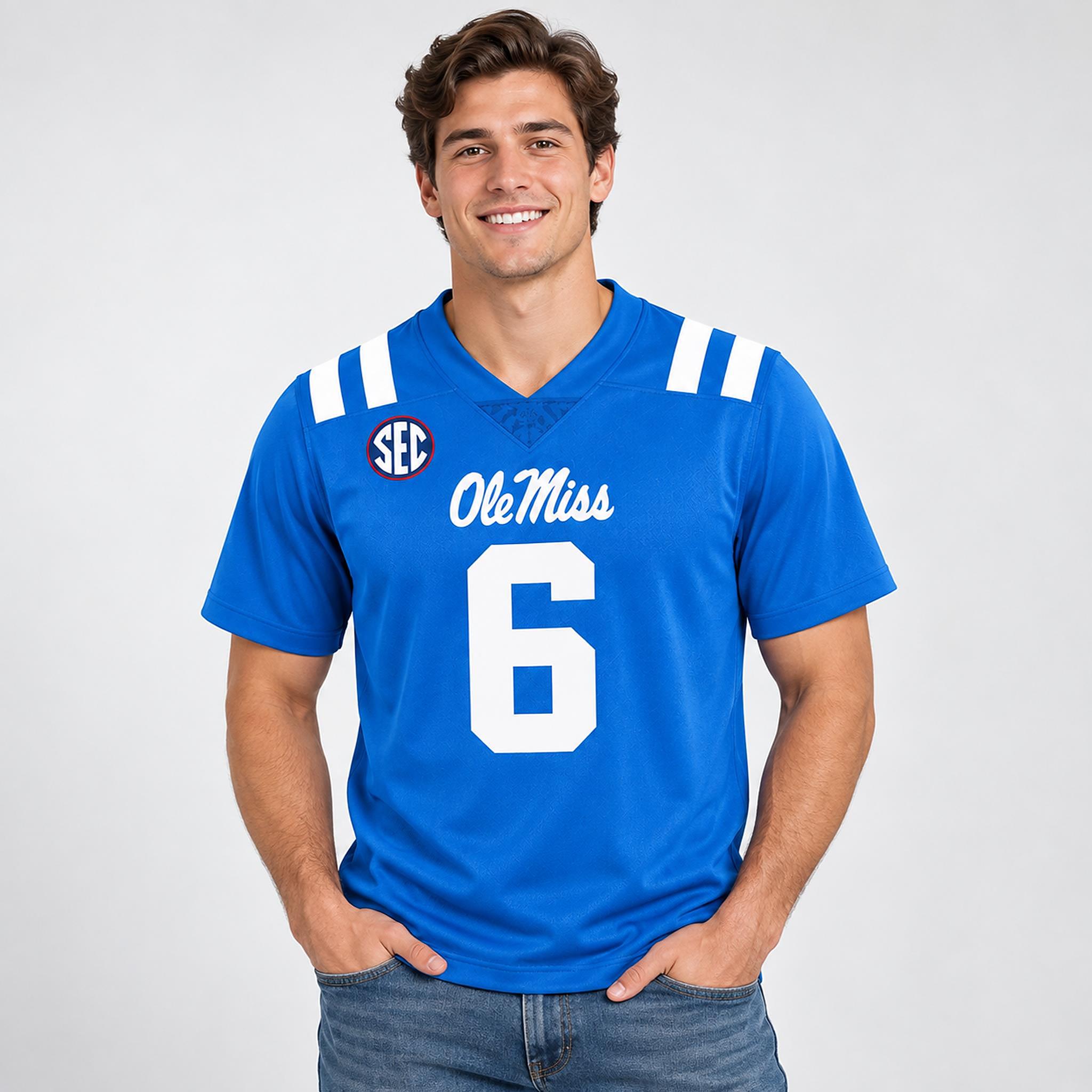 Ole Miss Rebels Trinidad Chambliss 2026 Jersey 4 Ole Miss Rebels Trinidad Chambliss 2026 Jersey 1 2 1