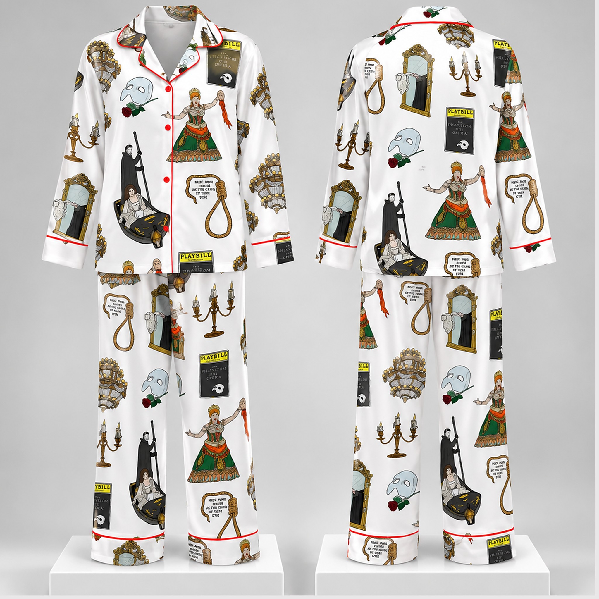 Phantom Of The Opera Musical 2026 Pajamas Set 1 Phantom Of The Opera Musical 2026 Pajamas Set 1 1