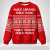 Public Libraries Public Radio Christmas 2026 Ugly Sweater 1 1