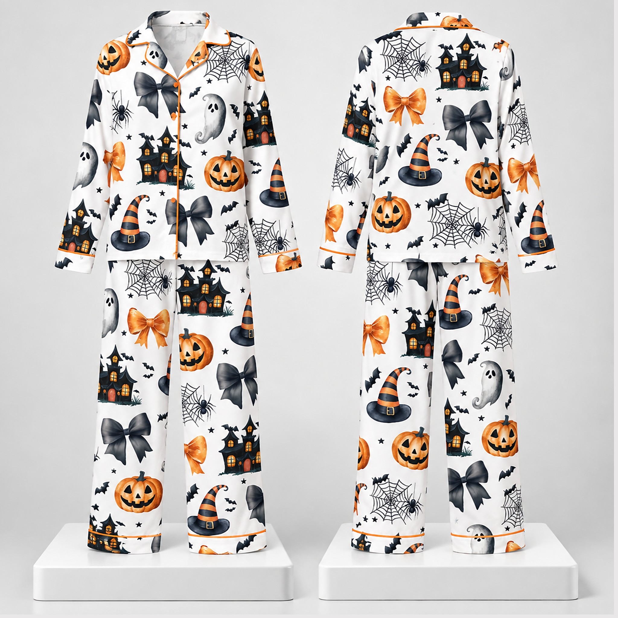 Pumpkin Halloween 2026 Pajamas Set 1 Pumpkin Halloween 2026 Pajamas Set 1 1