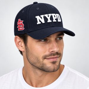 QXLEkTGf St Louis Cardinals NYPD 2026 Hat 1 2 1