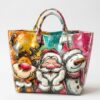 Reindeer Santa Snowman Look At Me Being 2026 Tote Bag 2 1